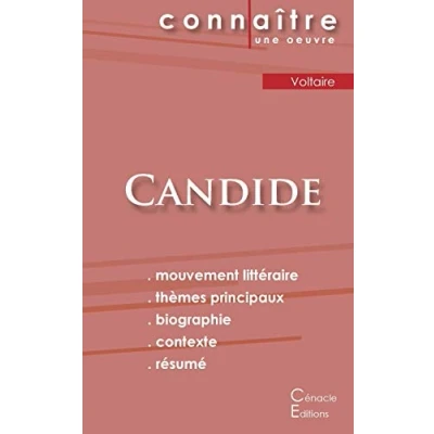 Image de Fiche de lecture Candide Voltaire (Analyse littéraire référence et résumé complet) Livre d’occasion Correct