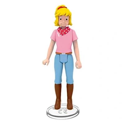 Image de CRAZE Figurine Cheval Cavalier Bibi et Tina Poney Jouet Mobile avec Fonction Assise Jouets Chevaux 29923