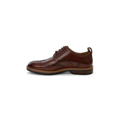 Image de Clarks Homme Aldwin Limit, Tan Moyen Lea, 40.5 EU