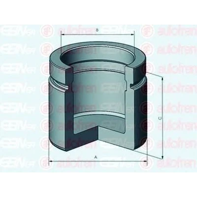 Image de AUTOFREN SEINSA D025327 Piston, étrier de frein 60 Essieu avant ATE OPEL: Vectra C CC, SAAB: 9 3 Berline