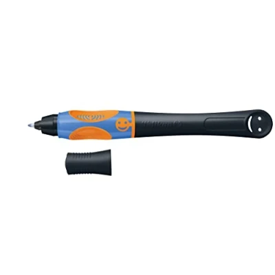 Image de Pelikan Griffix 821001 Stylo à encre pour droitier, noir fluo, 1 pièce dans une boîte pliante