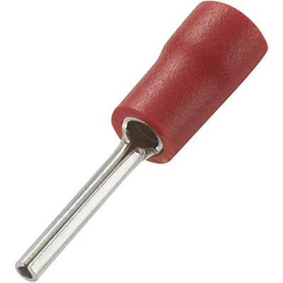 Image de TRU COMPONENTS 739205 Cosse à embout 0.50 mm² 1.50 partiellement isolé rouge 100 pc(s)