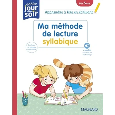Image de Ma méthode de lecture syllabique Cahier Jour Soir: Apprendre à lire en écrivant