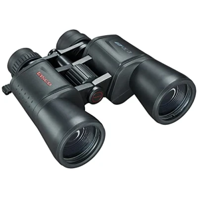 Image de TASCO Jumelles Zoom d&#039;Observation pour Adultes Essentials 10 30x50 Prisme en Toit Noir ES10305Z Sangle Tour de cou Fort Grossissement variable Housse rangement