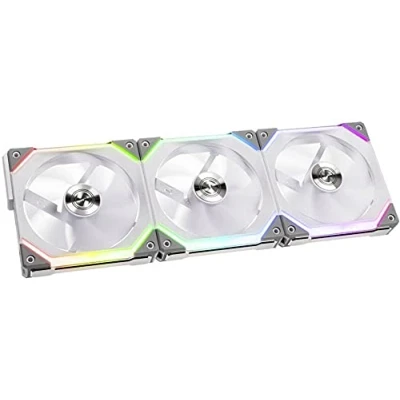 Image de Ventilateur LIAN LI UNI FAN SL120 RGB PWM Blanc 1900 tr/min