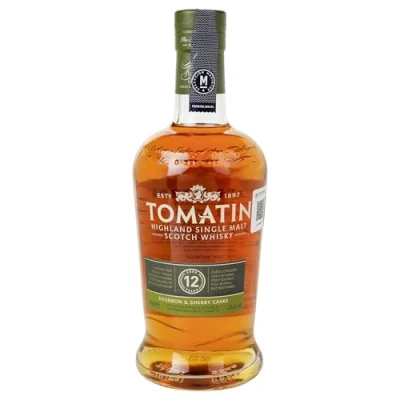 Image de Tomatin Distillery Ecosse Single Malt Whisky 12 Ans 0.7 L