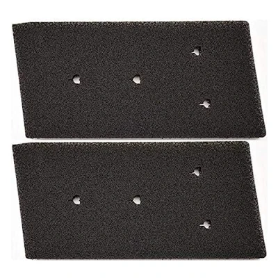Image de Lot de 2 filtres pour Sèche linge Bauknecht Privileg Whirlpool HX 481010716911 à pompe chaleur 230 x 115 14 mm Filtre éponge Séchoir condensation