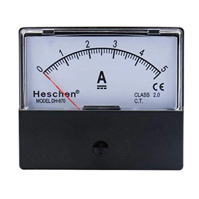 Image de Heschen Ampèremètre DH 670 DC 0 5A Classe 2.0 Certifié CE