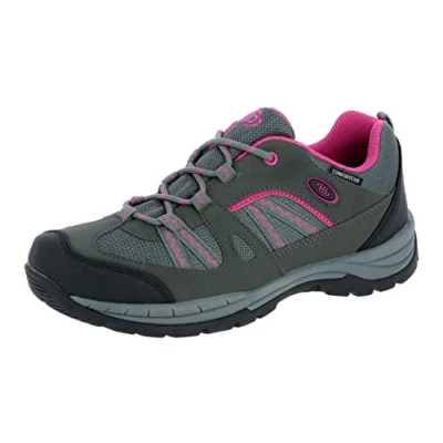 Image de Brütting Femme Fresno Chaussures de Randonnée Basses, Gris (Anthrazit/Pink Anthrazit/Pink), 36 EU