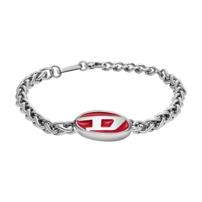 Image de Diesel Steel Hommes Bracelet Argent DX1445040