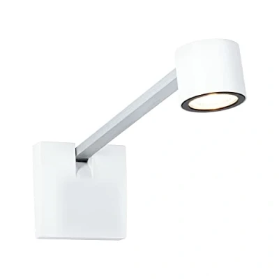Image de Paulmann 95574 LED Adelia 370lm INCL. 1x4,5 gradable Éclairage du Tableau 2700 K Blanc Chaud Lampe Murale, Aluminium, 4.5 W, Alu brossé