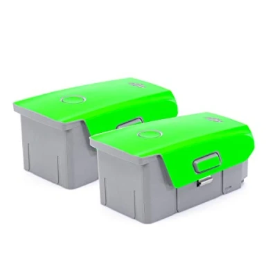 Image de Wrapgrade Skin Compatible avec Mavic Air 2 &amp; DJI 2S Batterie (Neon Green)