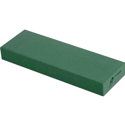 Image de MIYABI Pierre à aiguiser, Grain #1000, Oxyde d&#039;Aluminium, 21x7 cm, Verte