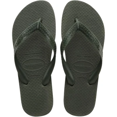 Image de Havaianas Top Color, Tongs Mixte Adulte, Vert Olive, 41/42 EU