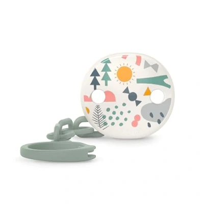 Image de Suavinex, Attache Tétine pour Bébés et Nouveau nés, Chaîne de Sucette avec Clip, Sucettes Chaînette, Accroche Tétine, +0 Mois, Walk Vert