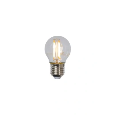 Image de Lucide LED BULB Ampoule Filament Ø 4,5 cm Dim. 1x4W 2700K Transparent