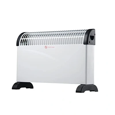 Image de alpina Chauffage Électrique à Convection CHYO2 Radiateur 2000W avec Thermostat Réglable et Fonction Turbo Pièces jusqu&#039;à 15m2 Blanc