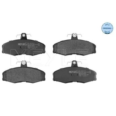 Image de MEYLE 025 208 6117 Jeu de plaquettes frein ORIGINAL Quality Essieu avant contact signal d&#039;usure exclu avec tôle anti bruit SKODA: FELICIA 1