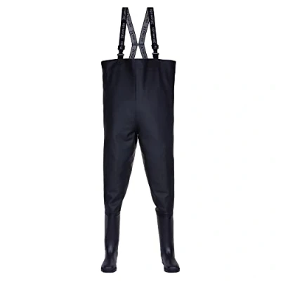 Image de Item Name (aka Title)  3Kamido® Waders de pêche Classic, Cuissardes Noir et Vert série 680, Pantalon Standard, Chasse Waders, Poitrine échassiers, Bottes (Noir, 39)