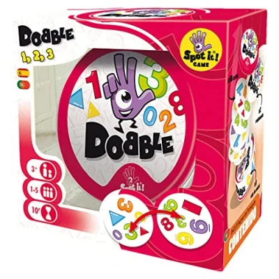 Image de Dobble Formes et nombres (Asmodee DOBCF01ES)