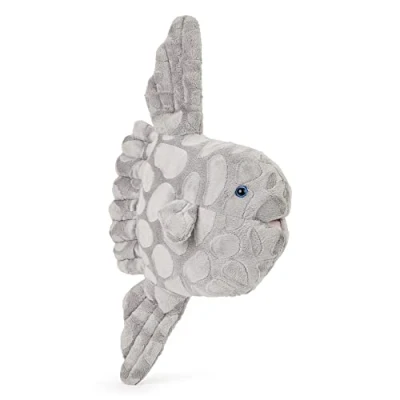 Image de Zappi Co Peluche douce pour enfant Fait partie de la collection Animaux safari 23 cm profondeur Poisson soleil océanique