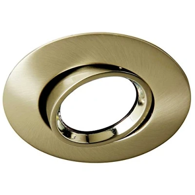 Image de Encastrable ROUND II basculant or vieilli (angle basculement 45º.)