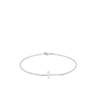 Image de Elli Cross Basic Bracelet silvercoloured, Femme, Taille: 18, Silver coloured