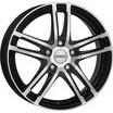 Image de DEZENT 5Trou 17Pouce 108mm Jante alu TZ dark mattschwarz Front poliert TTZ7HBP505E