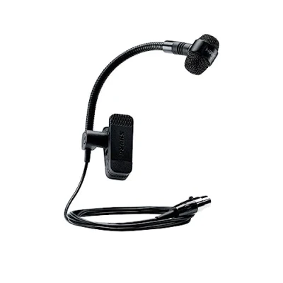 Image de Shure Microphone pour Instrument à Condensateur et Cardioïde Pga98H, Col de Cygne Cble XLR vers
