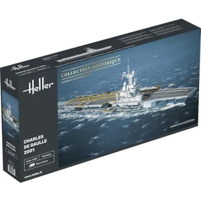Image de Heller 81072 Construction Et Maquettes Charles De Gaulle Echelle 1/400ème