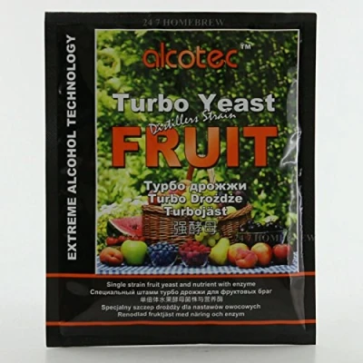 Image de Alcotec Levure Rapide FRUIT, Turbo Levure, d&#039;esprit, de distillerie, vodka, Vin