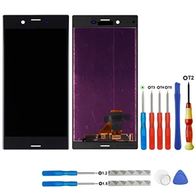 Image de swark Écran LCD compatible avec Sony Xperia XZ F8331 Noir (sans cadre) tactile Digitizer Assembly Verre + Outils