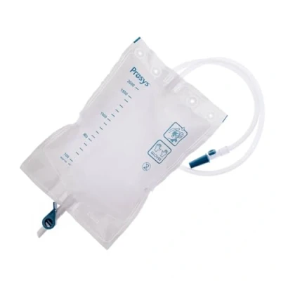 Image de Prosys Lot de 10 sacs drainage d&#039;urine (sacs lit/sacs nuit avec robinet) 2 l