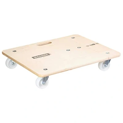 Image de WAGNER Chariot de Transport MM 1332 I Extensible 59 86 x 49 11 cm Ajustement Flexible Charge 200 kg pour des Charges Tailles différentes certifié FSC® 20133201