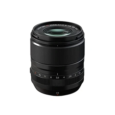 Image de Fujifilm FUJINON XF33mm F1.4 R LM WR Objectif pour Appareil Photo Noir