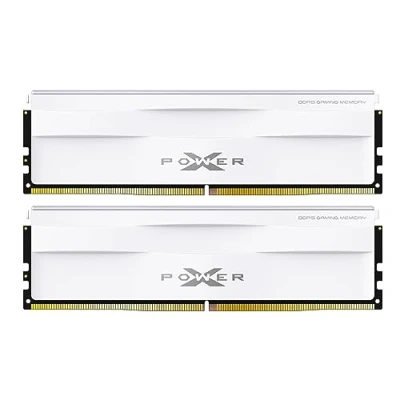 Image de Silicon Power DDR5 64GB (2x32GB) 6000MT/s (PC5 48000) 288 pin CL30 1.35V UDIMM Desktop Memory Module RAM SP064GXLWU60AFDG White