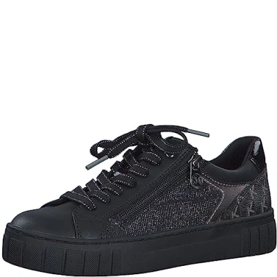 Image de MARCO TOZZI Femme 2 83700 41 Basket, Noir/Comb, 40 EU