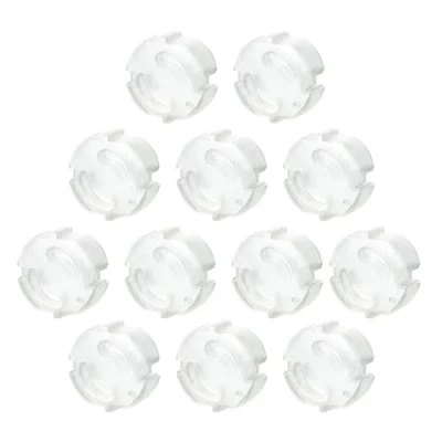 Image de Offgridtec® Lot de 12 cache prises enfichables Transparent