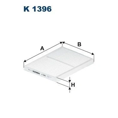 Image de FILTRON K 1396 Filtre d&#039;habitacle à particules 271 197 21 VOLVO: FH