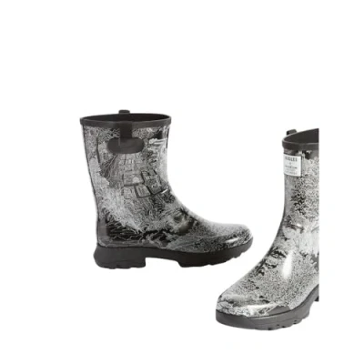 Image de Aigle Femme ALYA Print Botte mi Mollet, Blanc PR1, 40 EU
