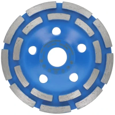 Image de PRODIAMANT Disque diamant à Meuler Béton/universelle 125 x 22,2 mm meule Double Rangée 125mm