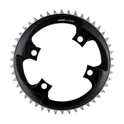 Image de Sram Route 107Bcd X Sync Chainring Unisex Adult, Explosion Noir, 46t