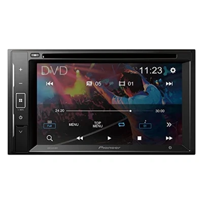 Image de Pioneer AVH A240BT Mechafree Lecteur multimédia CD/DVD à écran Tactile 6,2&quot; avec Smartphone Mirroring, Bluetooth, GEQ 13 Bandes, fonctionnalités Audio avancées et qualité Haut de Gamme.