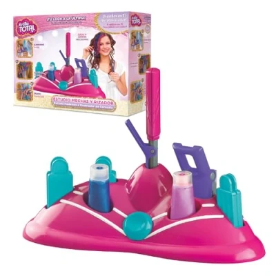 Image de BIZAK Estilo Total Studio Mèches et Fer à friser New, 35005027, Multicolore, Sin tañosllaños