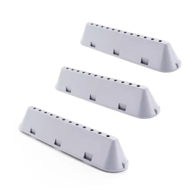 Image de DL pro, lot de 3 nervures tambour, 22,5 x 5,3 4 cm, pour Indesit C00533119 C00268109 Whirlpool Bauknecht 482000023096, conducteur nervure d&#039;entraînement 12 trous, machine à laver et sécher