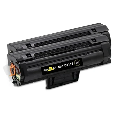 Image de YELLOW YETI MLT D111S Cartouche de Toner Compatible avec Samsung Xpress M2020 M2020W M2021 M2022 M2022W M2026 M2026W M2070 M2070FH M2070W M2071 M2078W Noir, 2 Pack