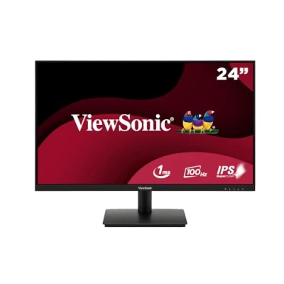 Image de ViewSonic Ecran 23.6 VA240 H 1920x1080 LED SuperClear IPS 100Hz 250cd/m2 1ms HDMI VGA VESA 75x75 Inclinaison