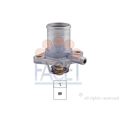 Image de FACET 7.8330 Thermostat d&#039;eau 89C Made in Italy OE Equivalent avec joint d&#039;étanchéite RENAULT: Kangoo I, I Express, CLIO 1