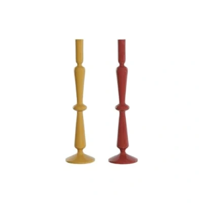 Image de Tasses à Petit déjeuner HOME ESPRIT Moutarde Terracotta Lot de 2 Multicolore Intérieur