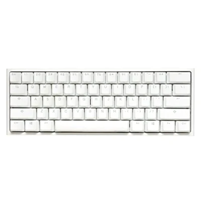 Image de Clavier de jeu DUCKY One 2 Pro Mini White Edition RGB LED Switches mécaniques N Key Rollover